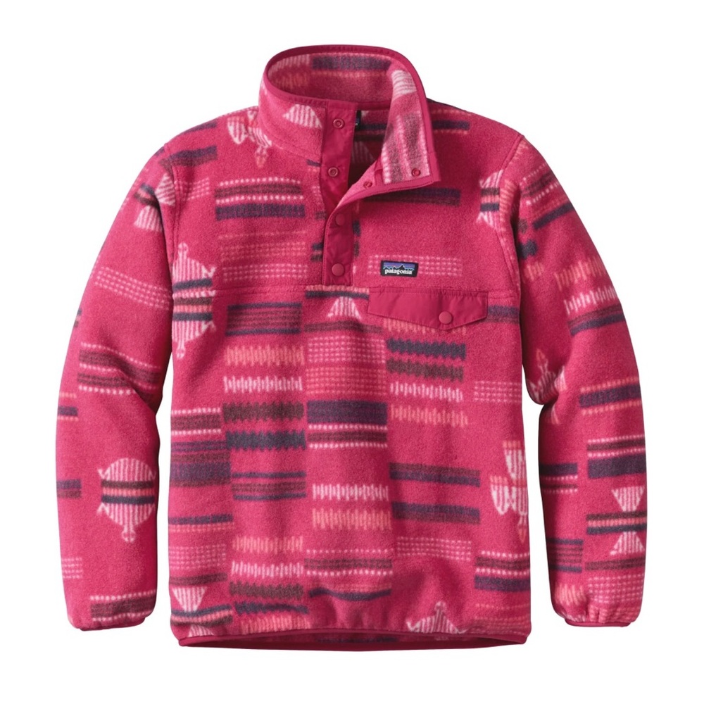 Patagonia Girls’ Lightweight Synchilla Snap-T Pullover